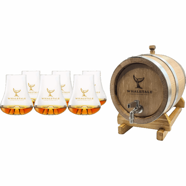 WhaleTale Cask & Crystal Tasting Glasses